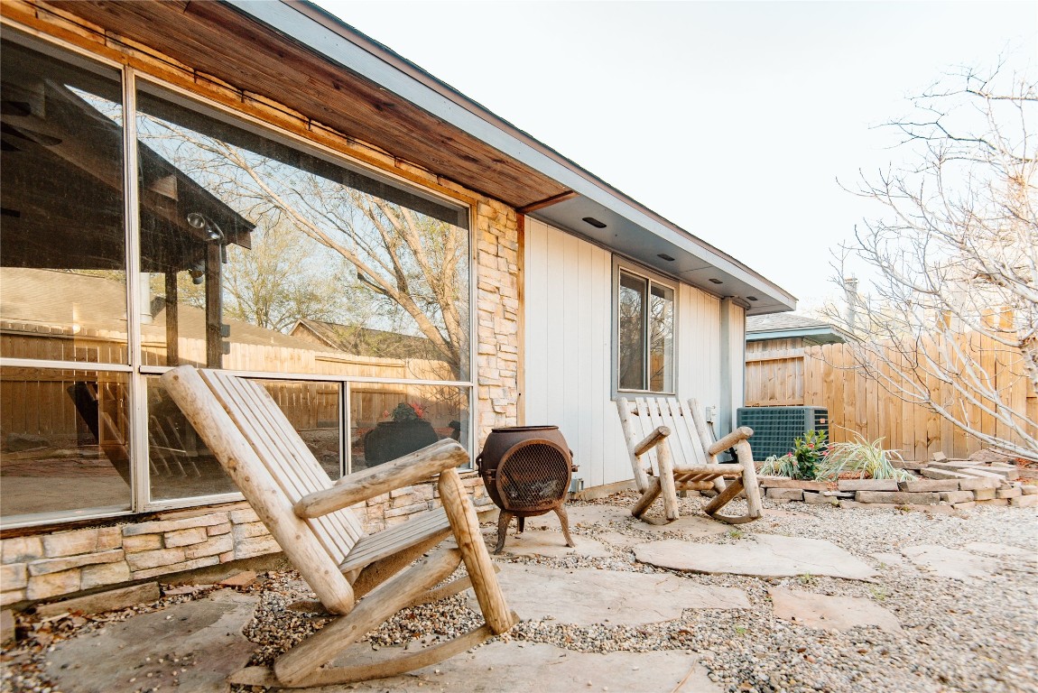 21734 Nickerton Lane Spring, TX 77388 - Photo 13 of 31 Another relaxing spot to enjoy the outdoors and gather around a warm fire.