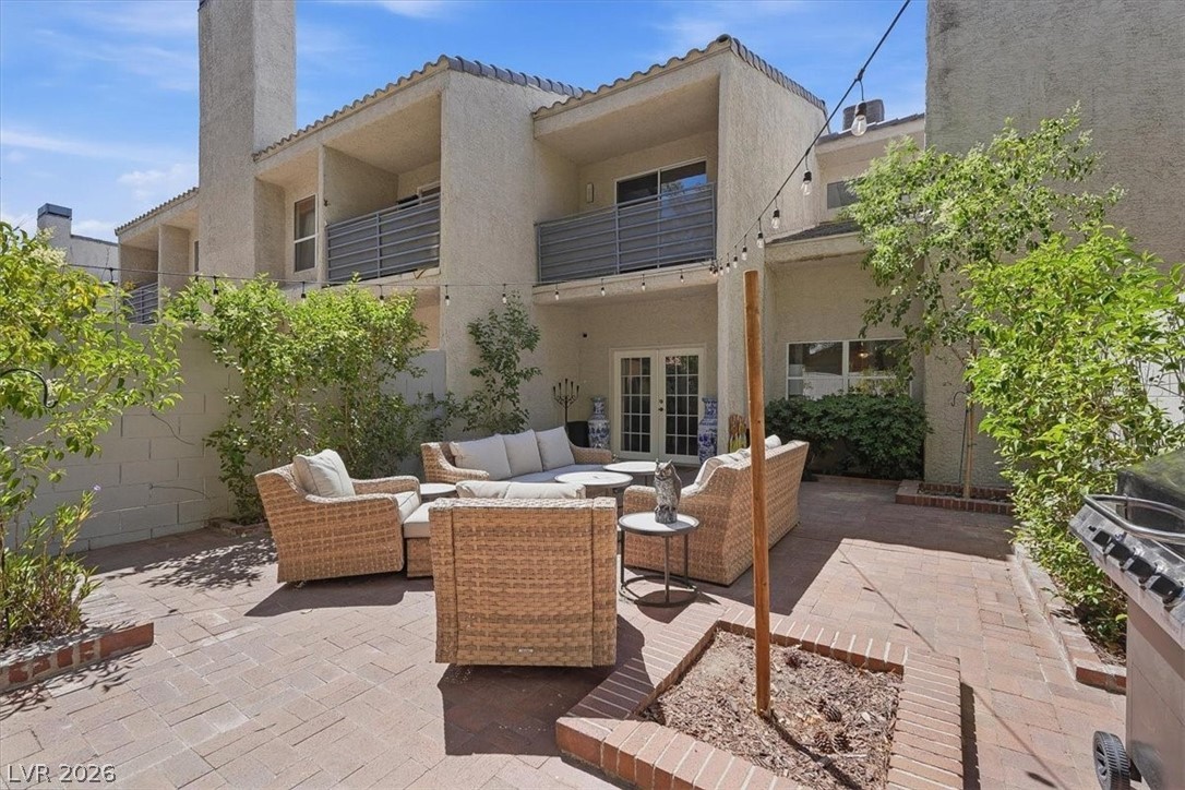 6250 West Flamingo Road, Unit 93 Las Vegas, NV 89103 - Photo 22 of 38 An inviting outdoor patio offers a private oasis for relaxation and entertaining.