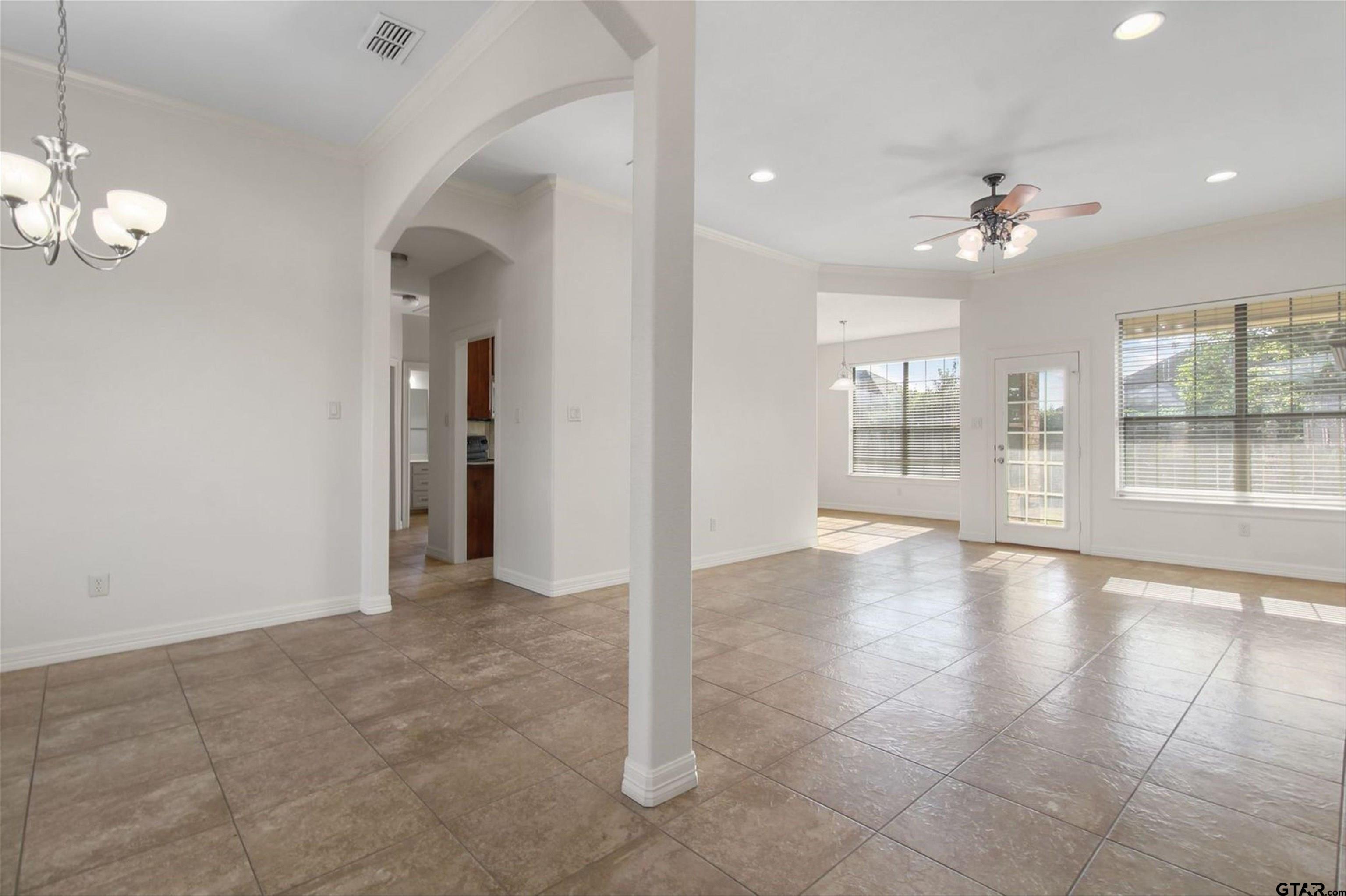 452 Princess Place Tyler, TX 75704 - Photo 4 of 20 a view of an empty room with a window