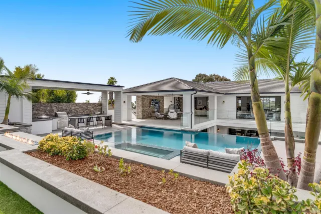 a view of workspace with wooden floor