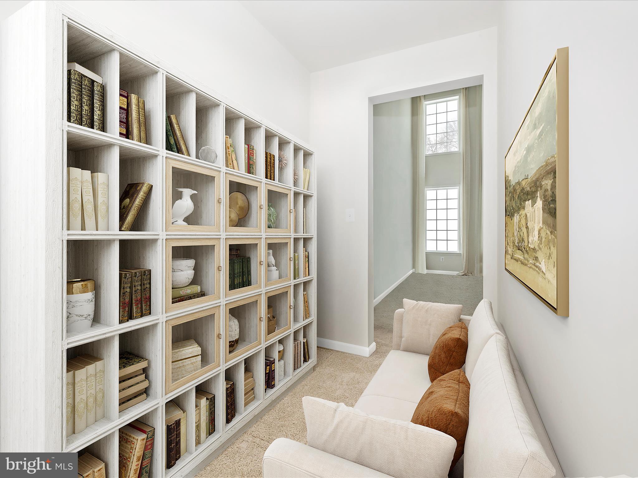 2744 Scarecrow Terrace Frederick, MD 21702 - Photo 9 of 53 Library Nook Virtually Staged