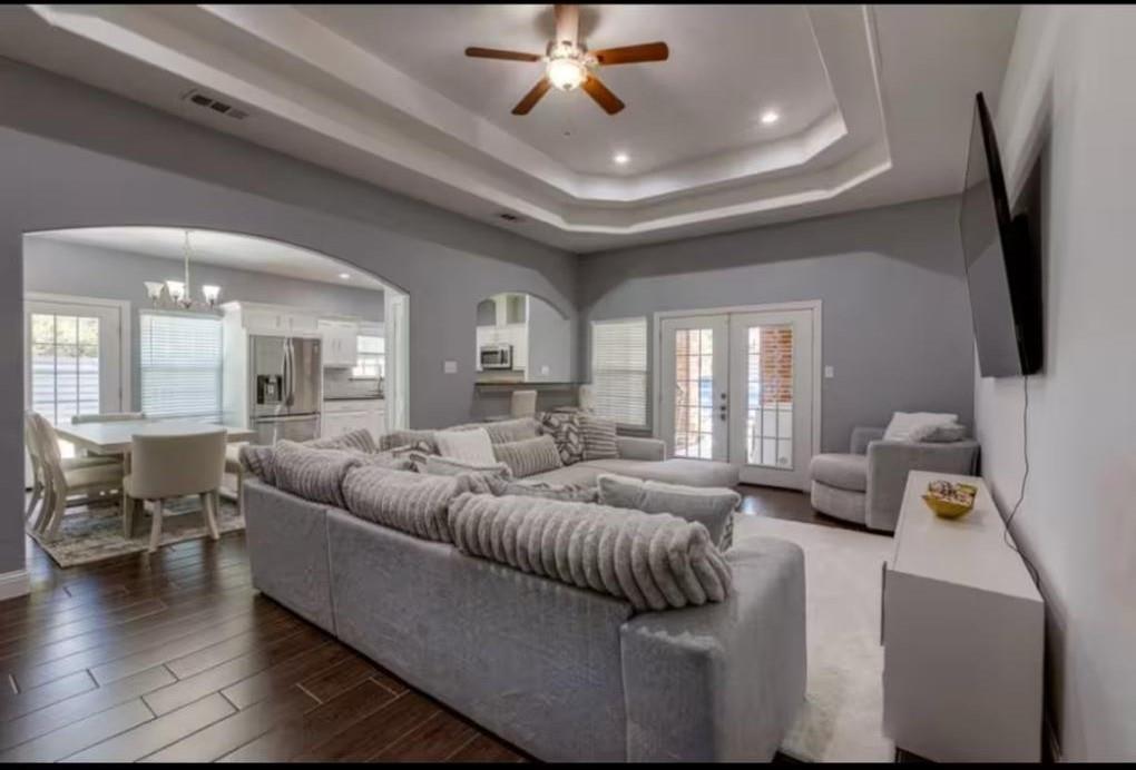 1818 Ebbtide Lane Dallas, TX 75224 - Photo 7 of 33 a living room with furniture and a large window