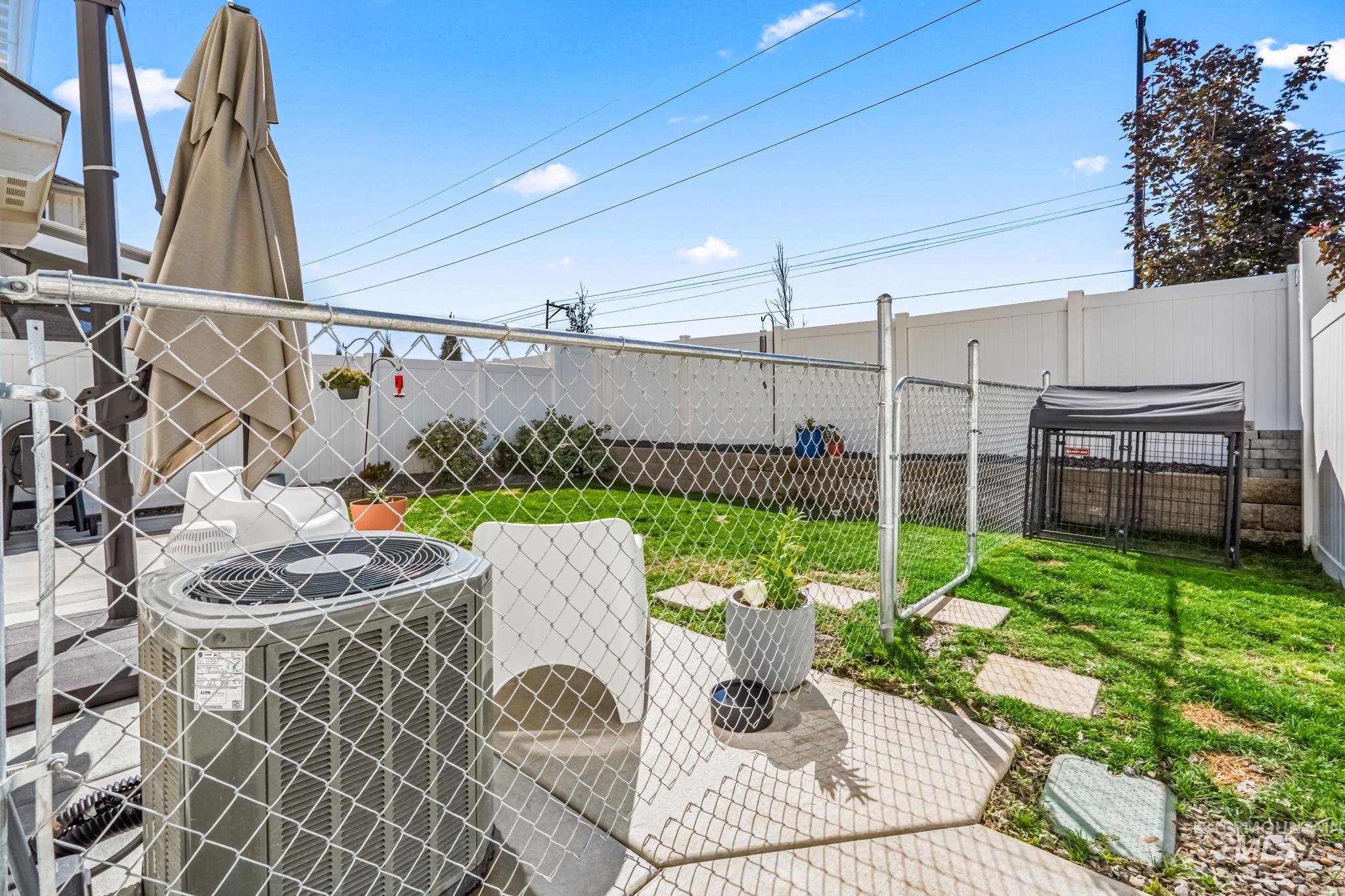 4637 West Riva Capri Street Meridian, ID 83646 - Photo 41 of 48 Fenced backyard with a patio