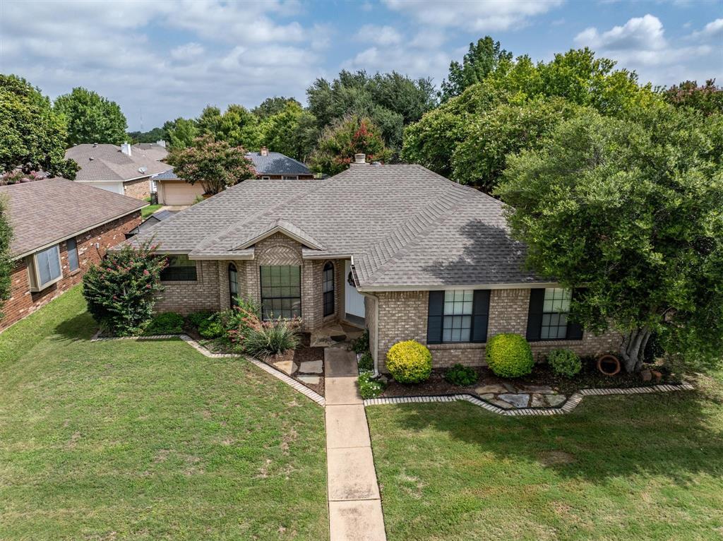 642 Duncan Drive Coppell, TX 75019 - Photo 1 of 1 a aerial view of a house with swimming pool and garden