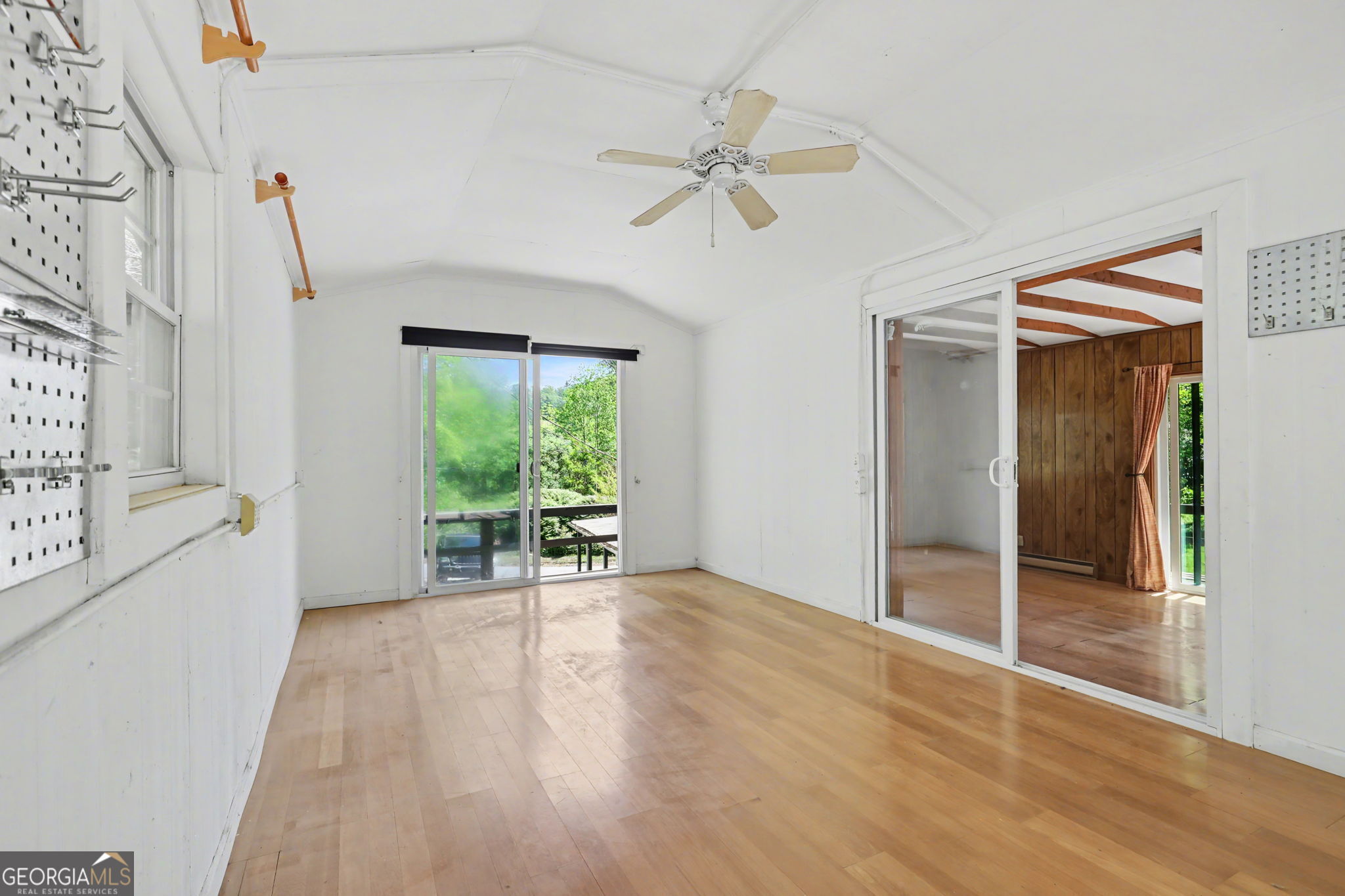 138 Taylors Chapel Road Rabun Gap, GA 30568 - Photo 32 of 52 a view of an empty room with a window