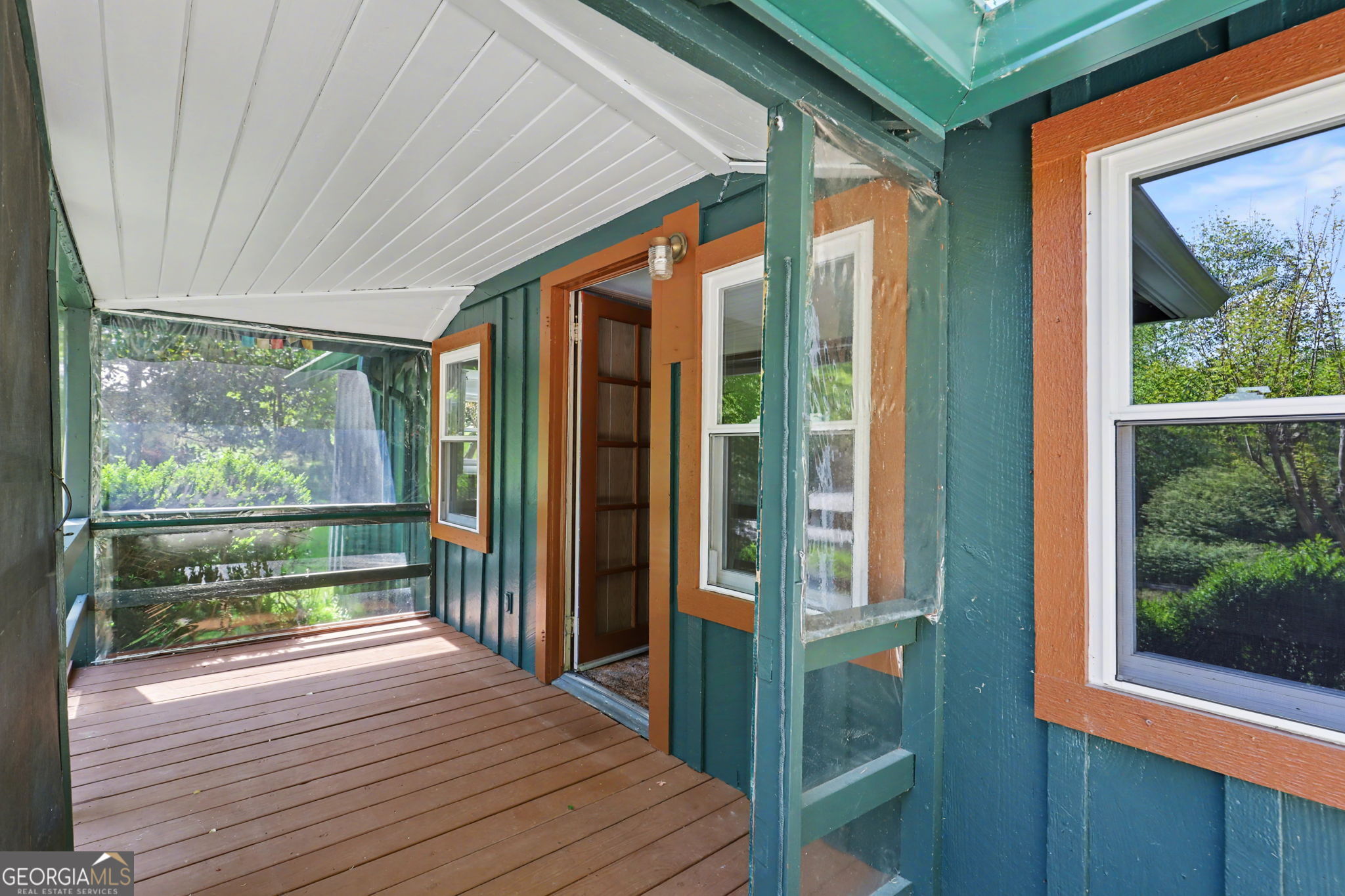 138 Taylors Chapel Road Rabun Gap, GA 30568 - Photo 10 of 52 front porch main house