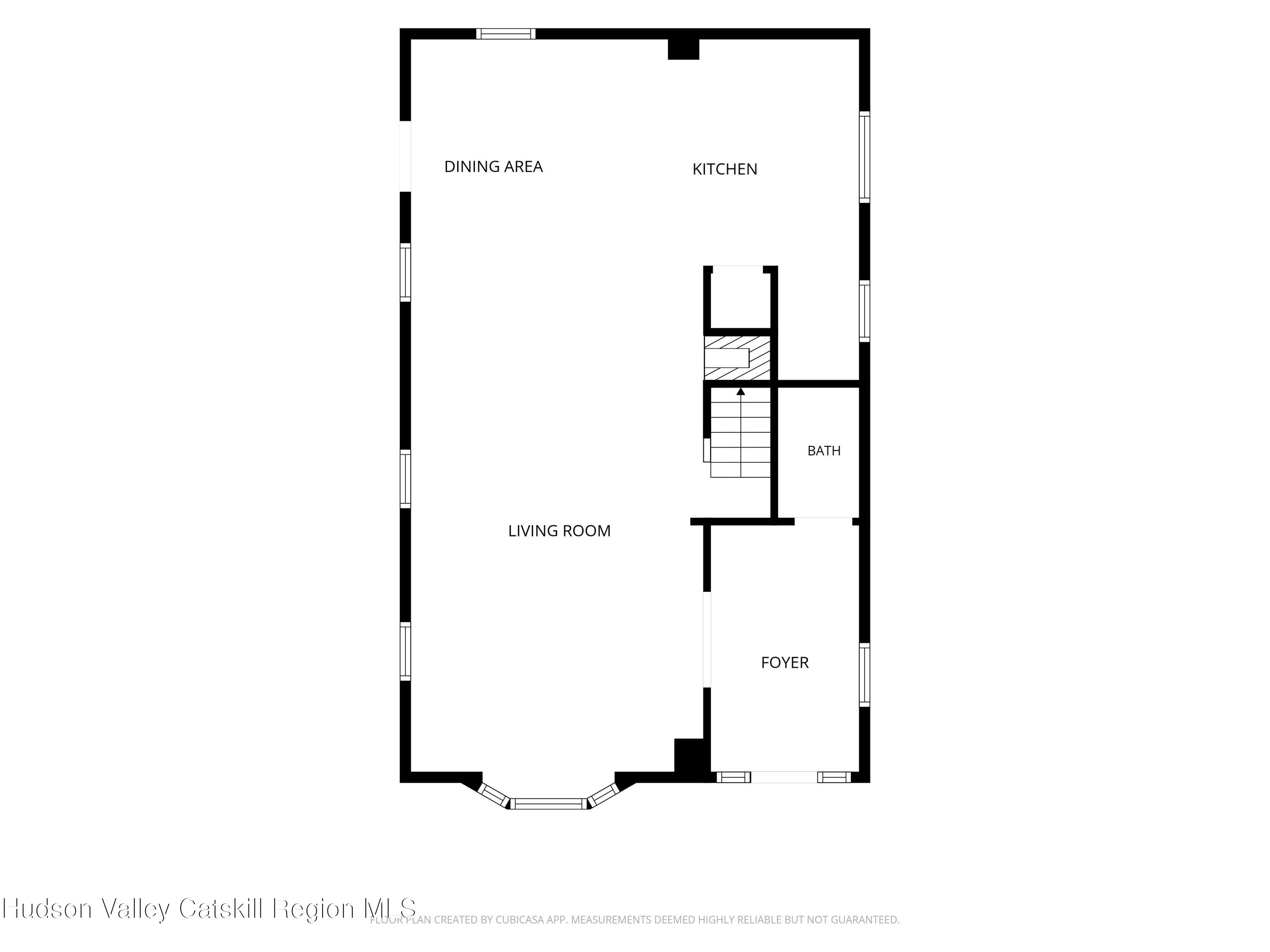 763 Springtown Road Tillson, NY 12486 - Photo 39 of 40 floor plan first floor