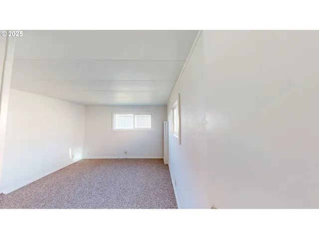 a open living room with a window