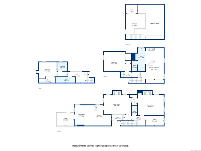 a view of a building with a yard