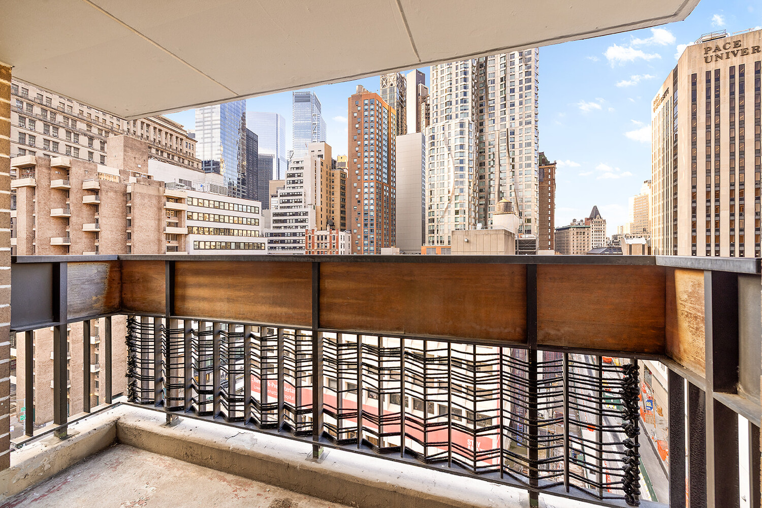 90 Gold Street, Unit 13L Manhattan, NY 10038 - Photo 4 of 10 a view of a balcony