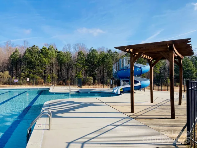 a view of outdoor space with seating