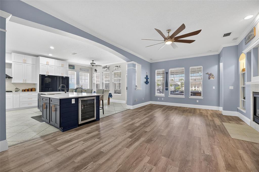5720 Tortoise Place Apollo Beach, FL 33572 - Photo 17 of 83 a view of kitchen with cabinets microwave and stove