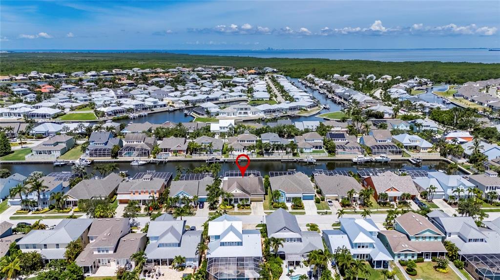5720 Tortoise Place Apollo Beach, FL 33572 - Photo 69 of 83 an aerial view of residential houses and outdoor space