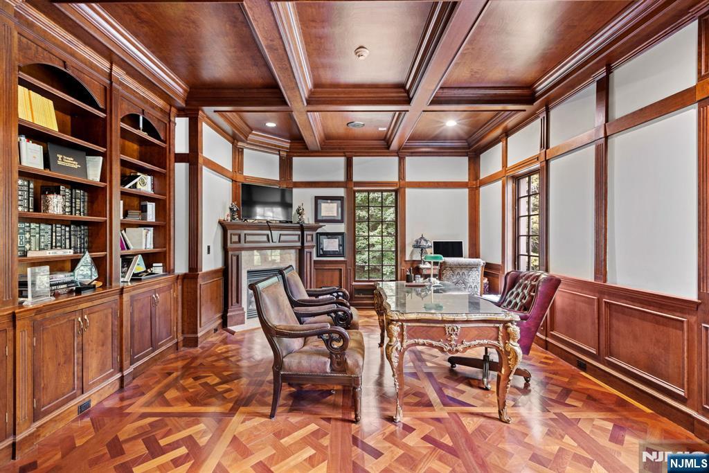 146 East Allendale Road Saddle River, NJ 07458 - Photo 9 of 28 a view of a dining room with furniture window and outside view
