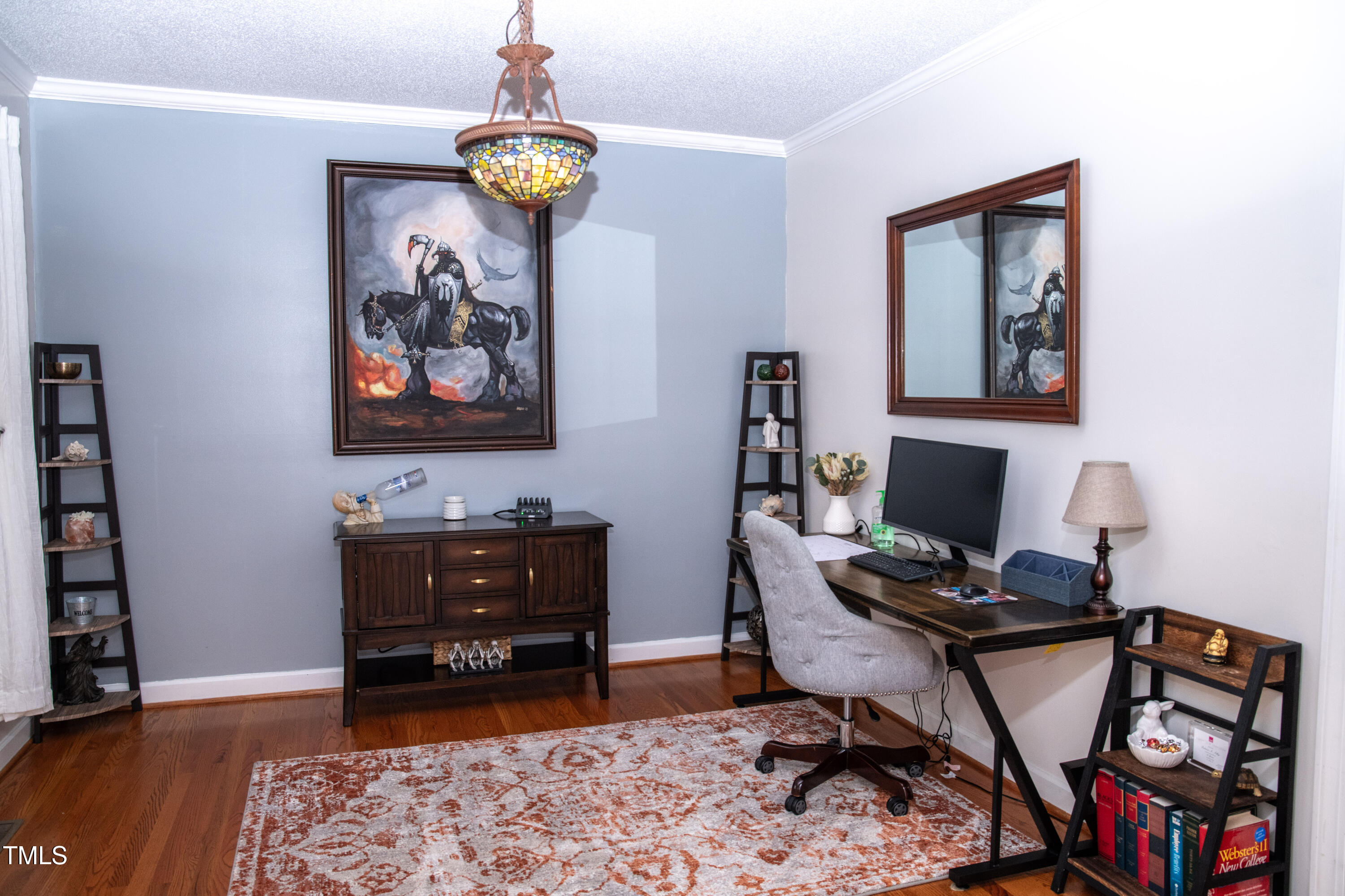 253 Cothran Hicks Road Rougemont, NC 27572 - Photo 19 of 48 a workspace with furniture and window