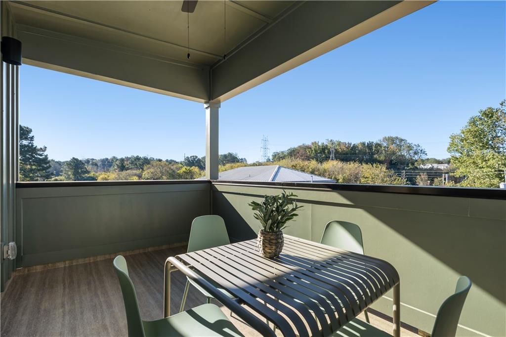 1160 Boulevard Southeast, Unit 11 Atlanta, GA 30312 - Photo 25 of 32 a terrace of a house with outdoor seating