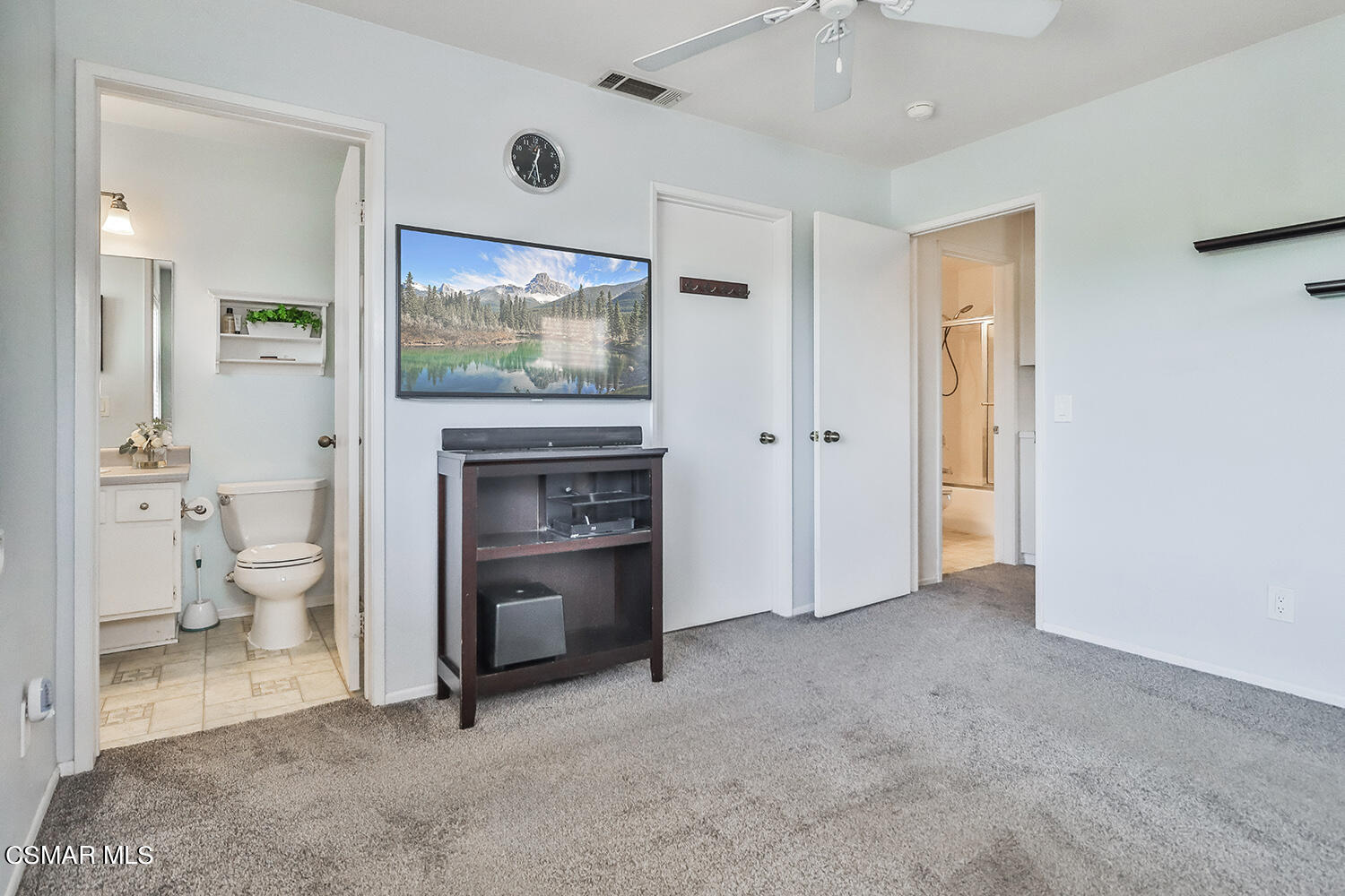 4498 Apricot Road, Unit B Simi Valley, CA 93063 - Photo 17 of 36 a view of a livingroom with a fireplace and workspace