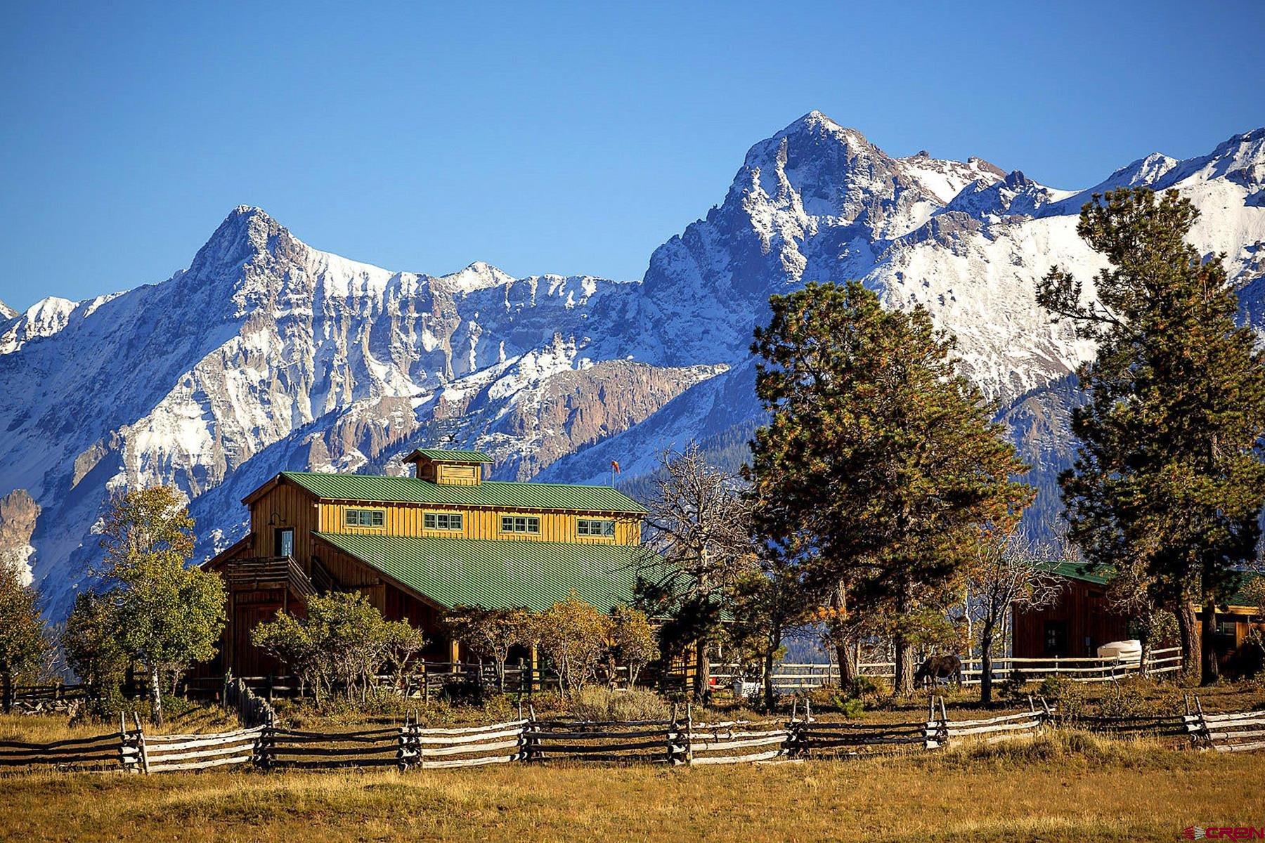 4234 Brown Ranch Road Placerville, CO 81430 - Photo 11 of 16 a view of a water fountain and a building in the background