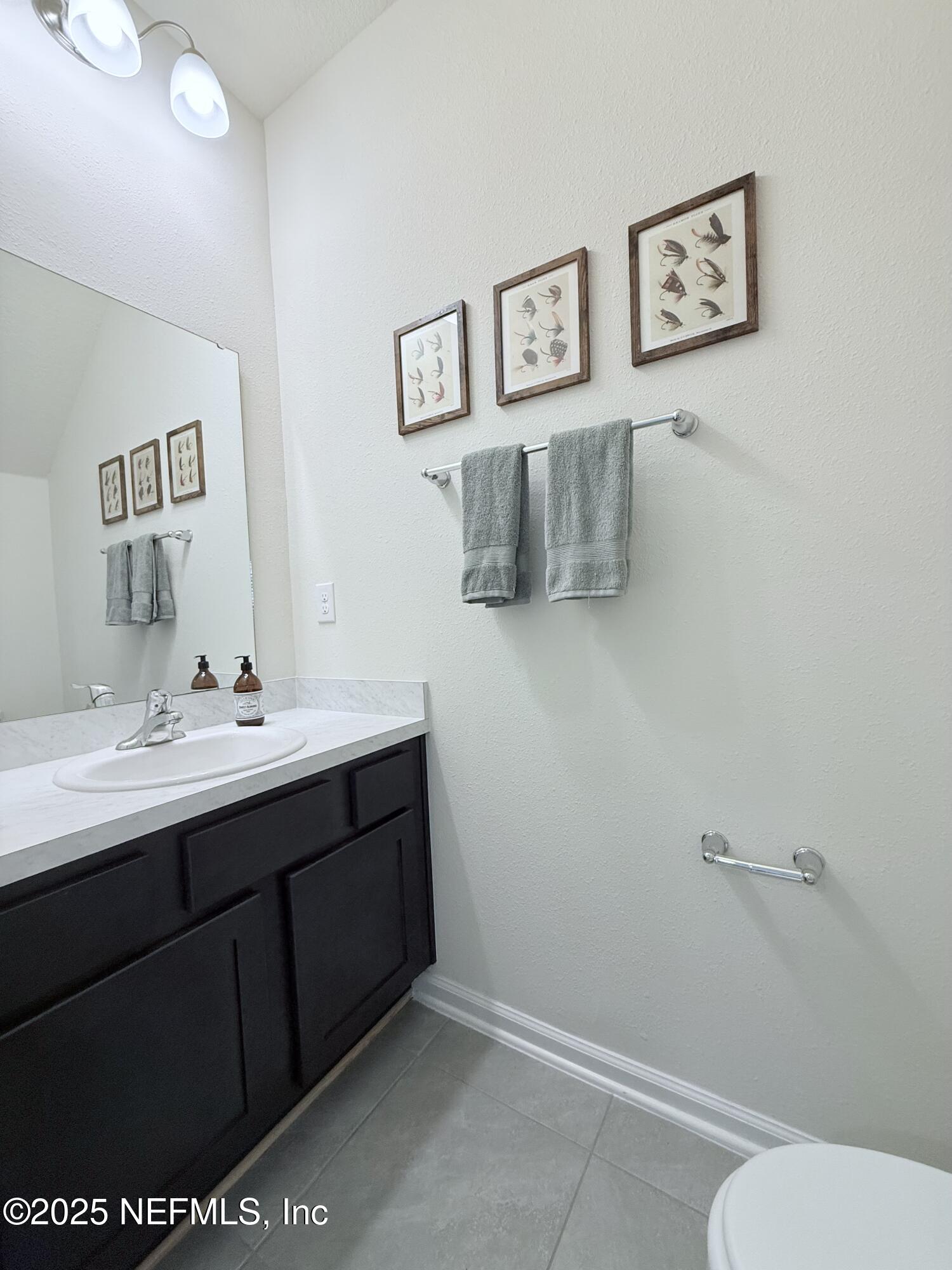 48 Java Lane St. Augustine, FL 32092 - Photo 8 of 26 a bathroom with a sink mirror and toilet