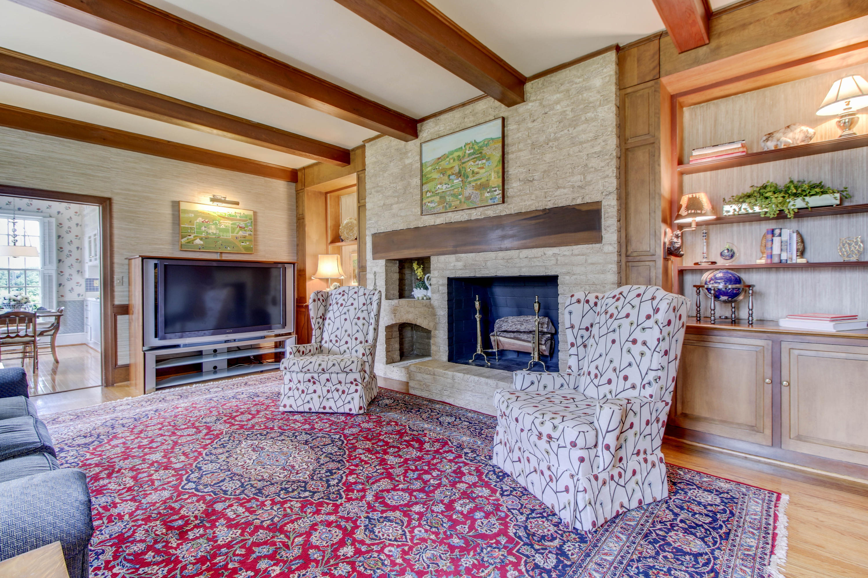 3866 Winding Way Road Southwest Roanoke, VA 24015 - Photo 7 of 71 Family Room Fireplace