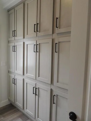 a view of walk in closet