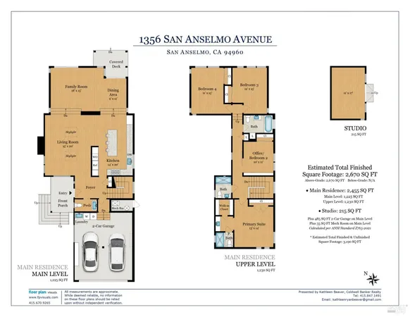 $2,395,000 | 1356 San Anselmo Avenue, San Anselmo, CA 94960