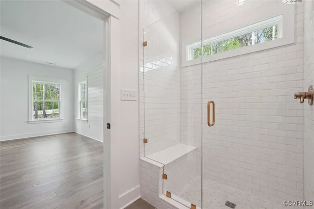 a bathroom with a double vanity sink mirror and double