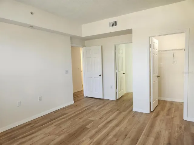 wooden floor in an empty room