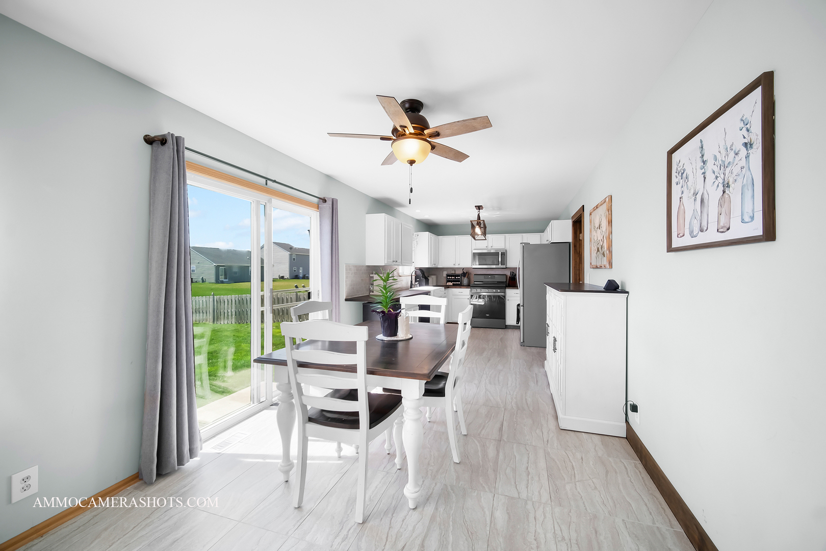 617 Kennedy Street Waterman, IL 60556 - Photo 9 of 32 a dining room with furniture and a large window