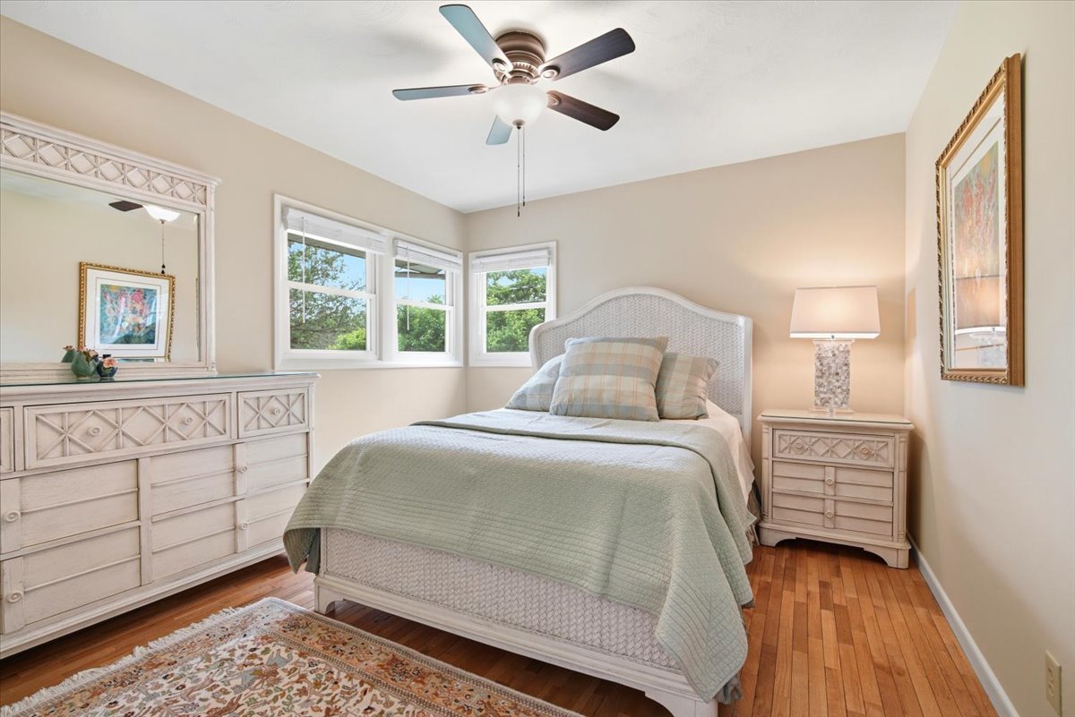 203 Highview Drive Eureka, IL 61530 - Photo 20 of 49 a bedroom with a bed and a dresser