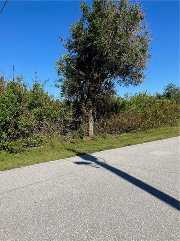 a view of a yard and basketball court