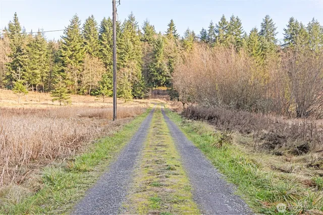 a view of a pathway with a wrought fence