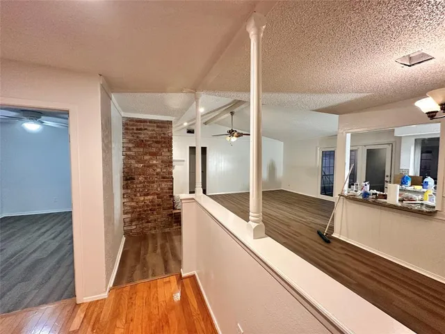 wooden floor in an empty room