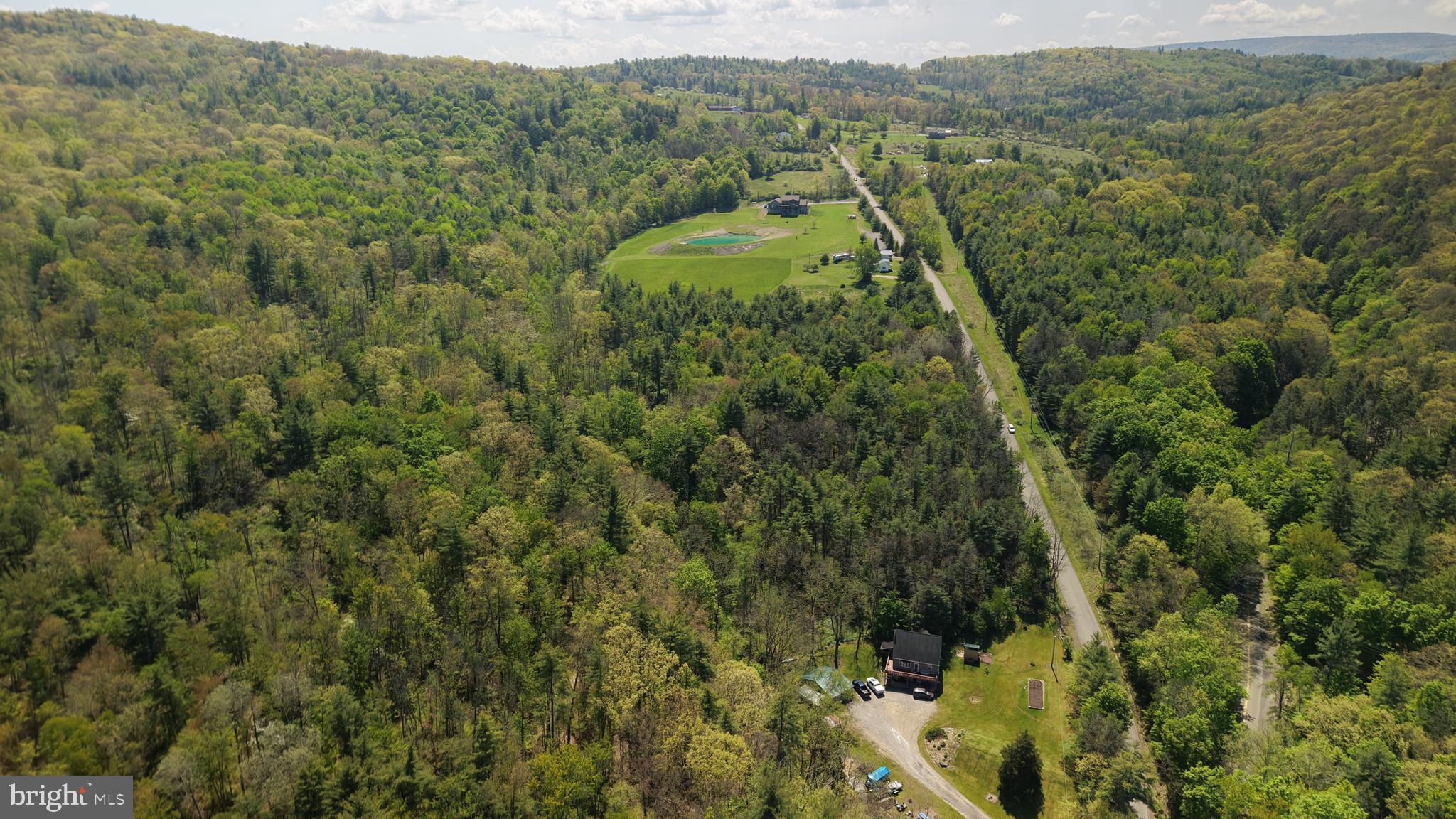 0 Kingsley Hl Road Towanda, PA 18848 - Photo 9 of 16 a view of a forest with a street