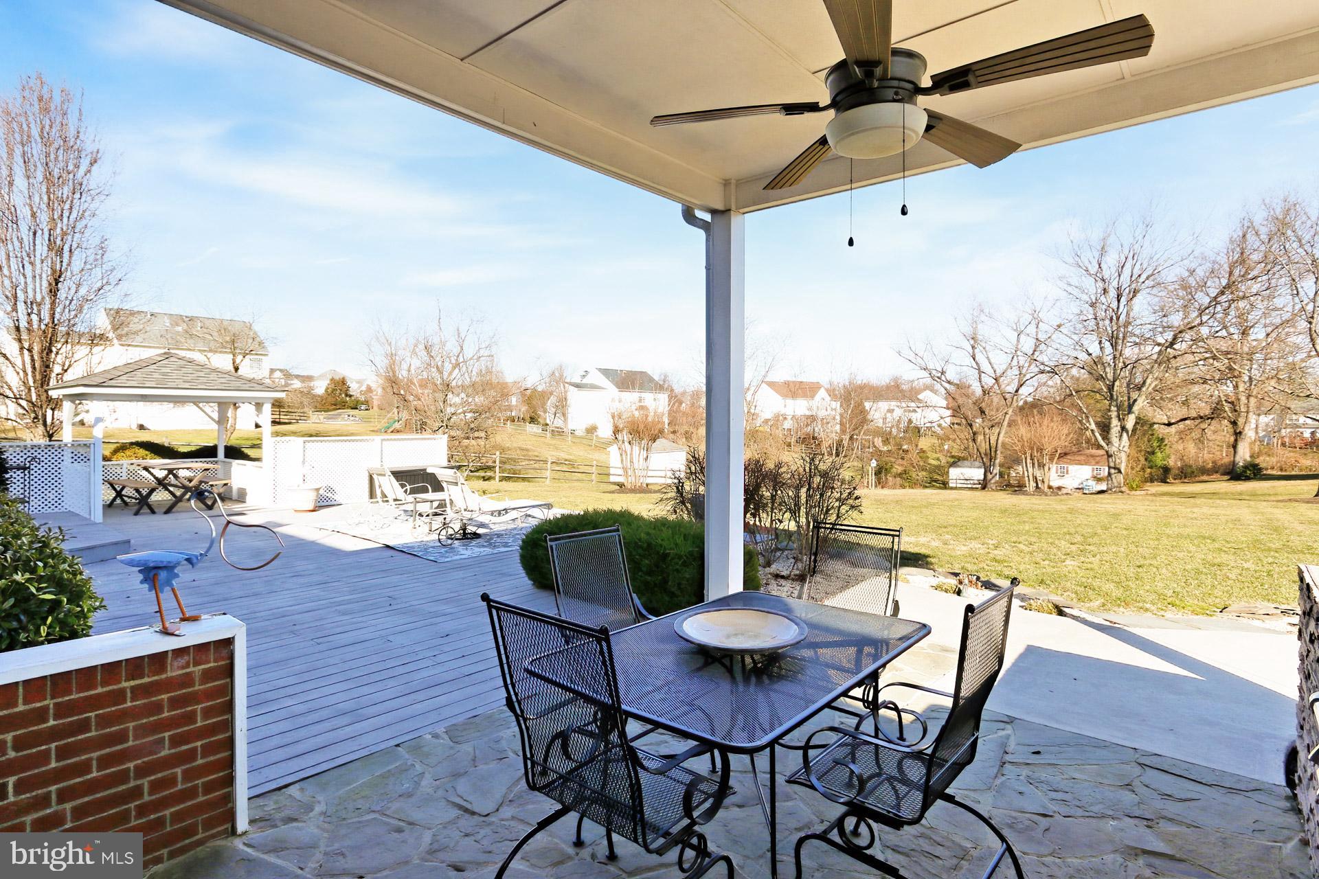 9401 Ox Road Lorton, VA 22079 - Photo 34 of 51 Soak in views of quiet fenced backyard