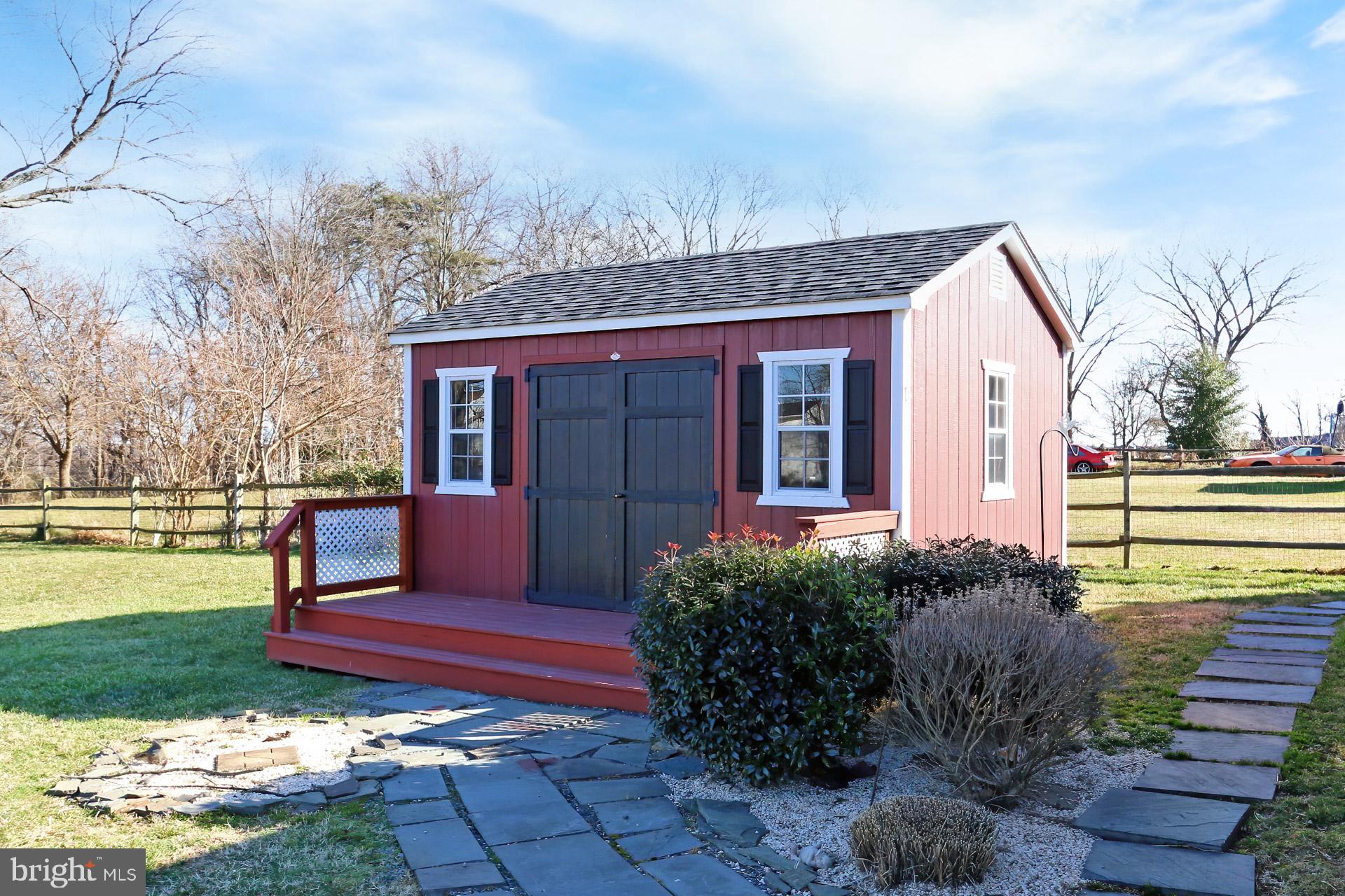 9401 Ox Road Lorton, VA 22079 - Photo 38 of 51 3 secure sheds - one with electricity!