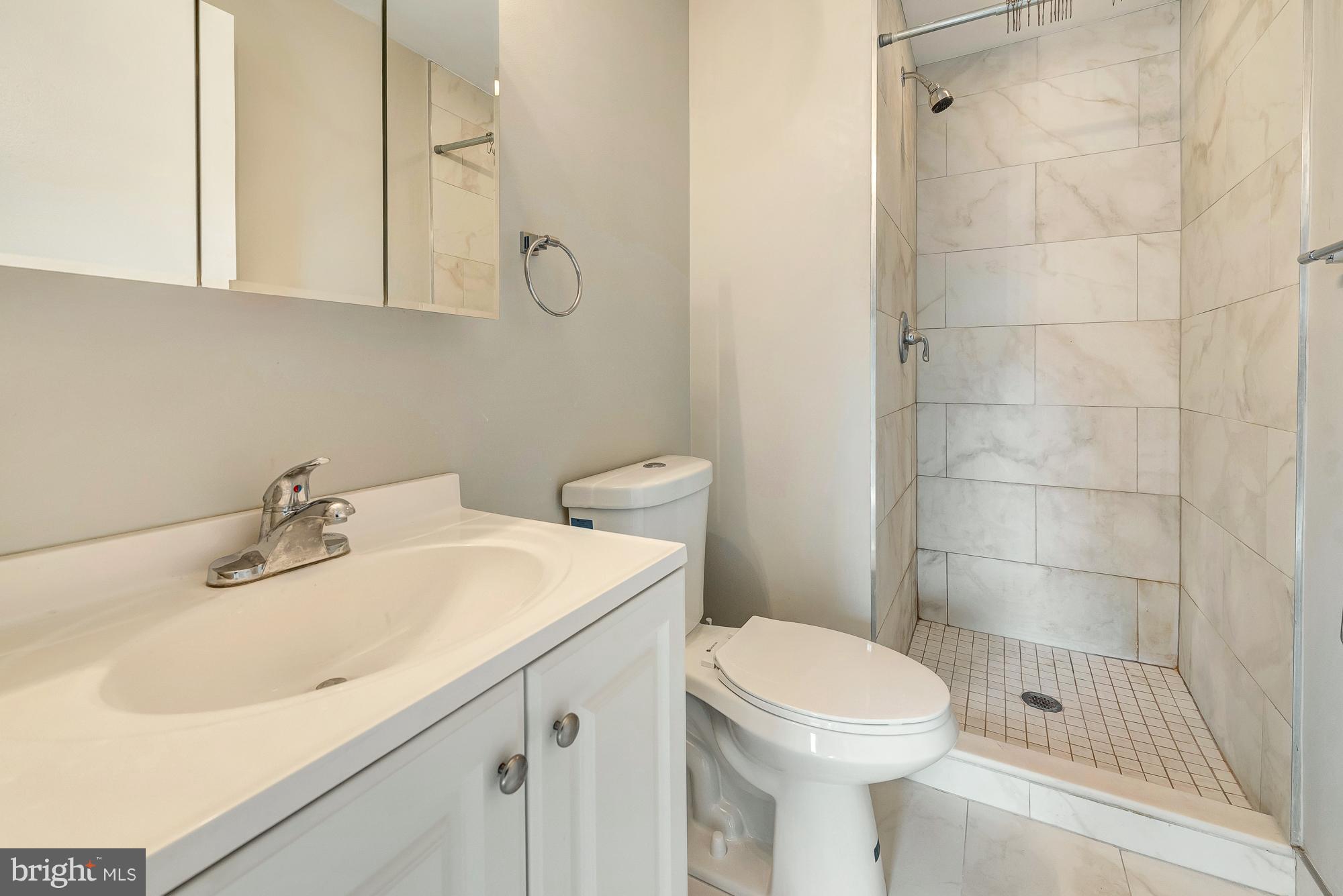 17624 Kohlhoss Road Poolesville, MD 20837 - Photo 20 of 36 a bathroom with a sink a toilet and shower