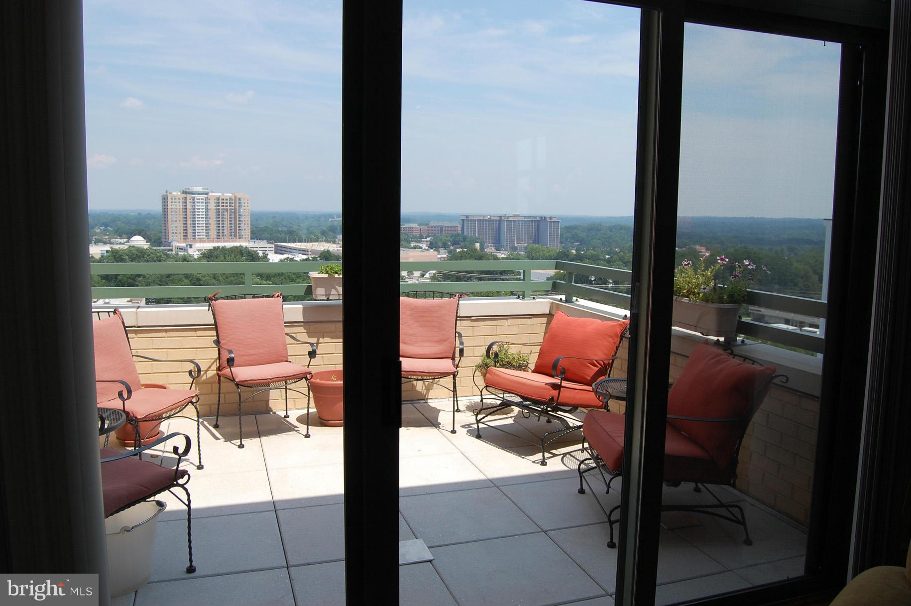 11700 Old Georgetown Road, Unit 1410 North Bethesda, MD 20852 - Photo 20 of 29 Penthouse Terrace