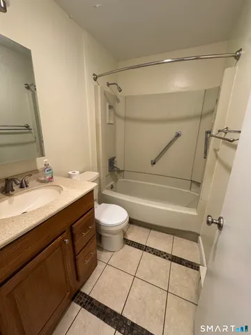 a close view of water heater room