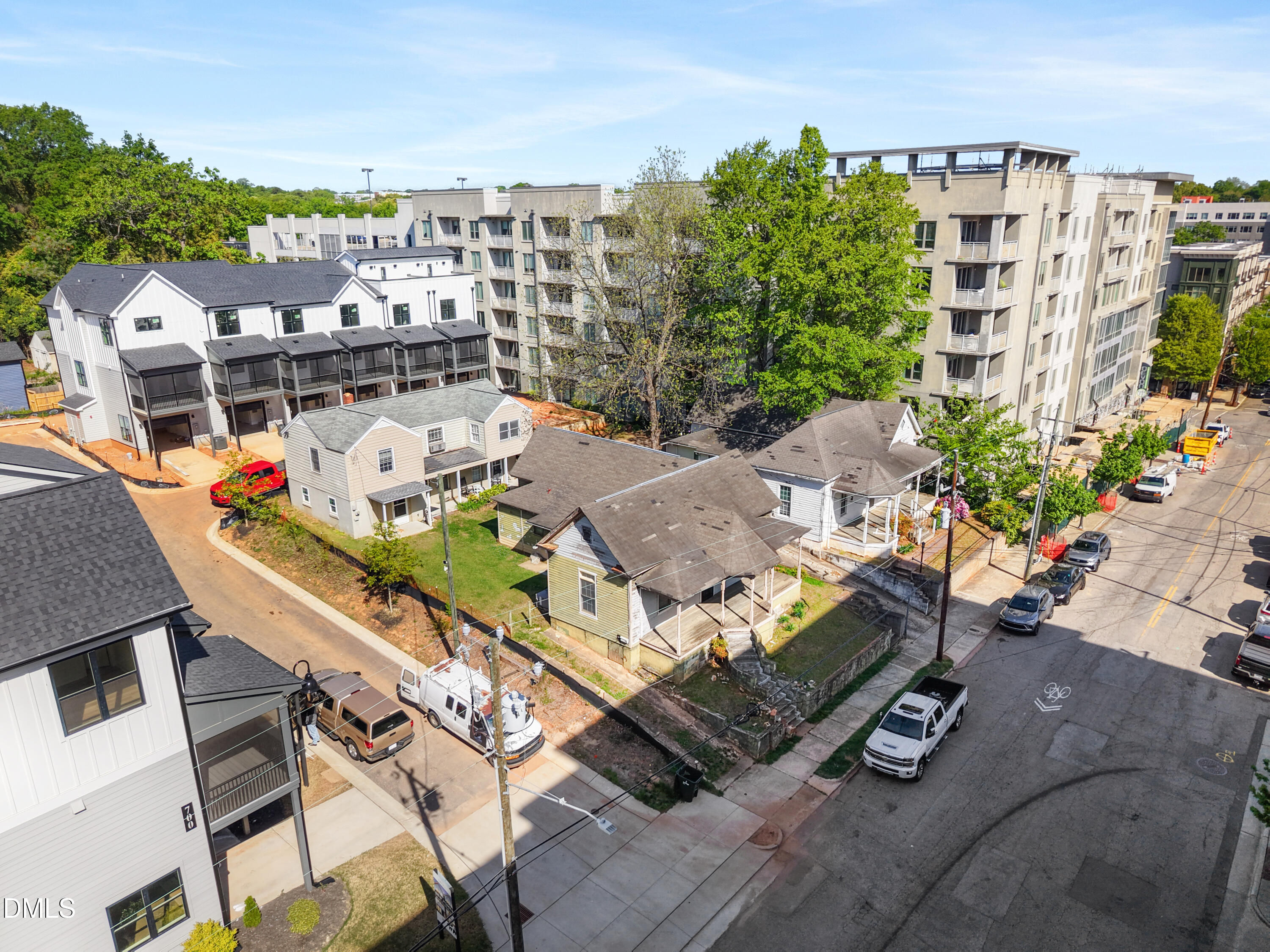 407-411 North Boylan Avenue Raleigh, NC 27603 - Photo 4 of 15 Aerial of Lots