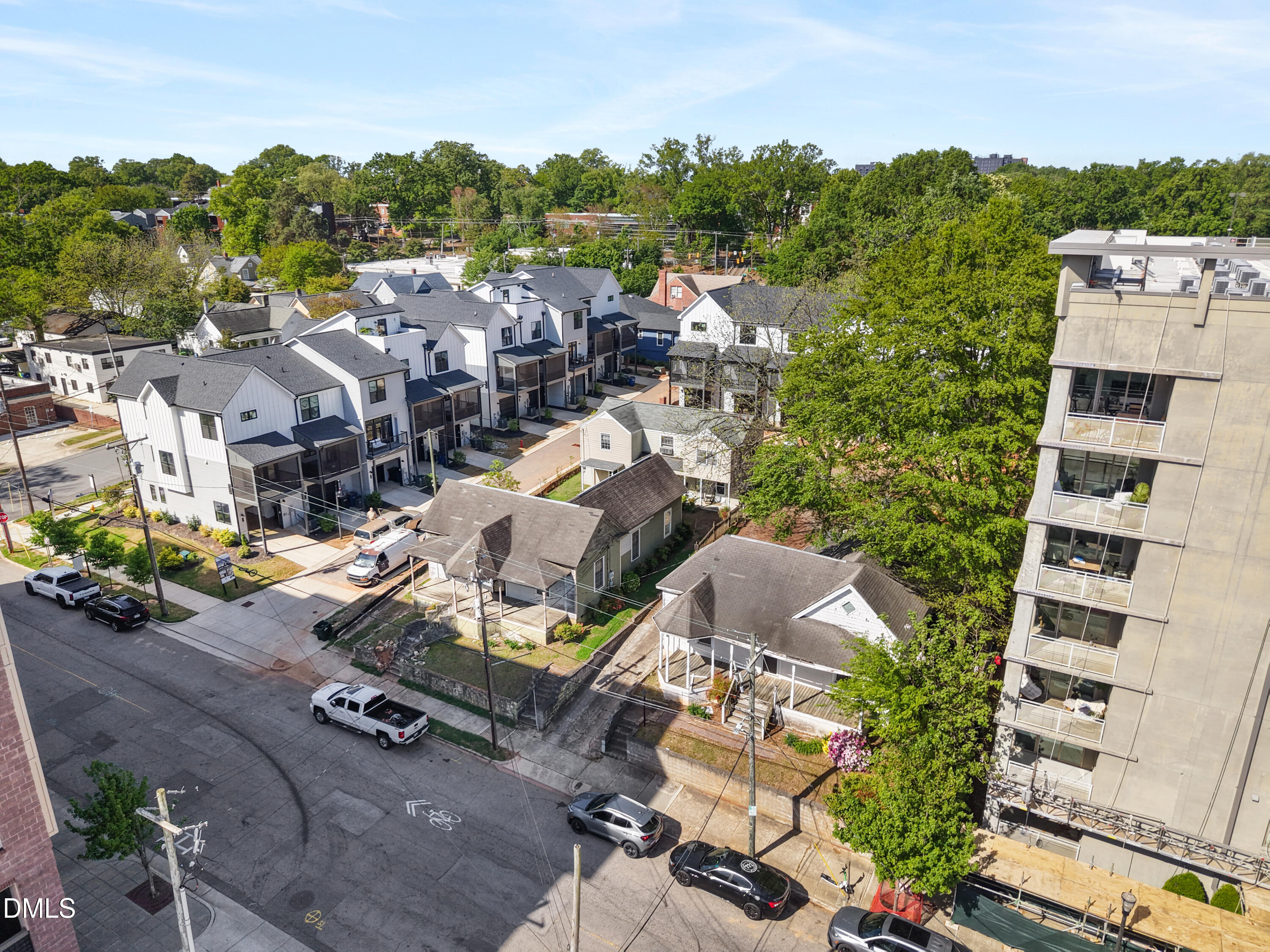 407-411 North Boylan Avenue Raleigh, NC 27603 - Photo 5 of 15 Aerial of Lots