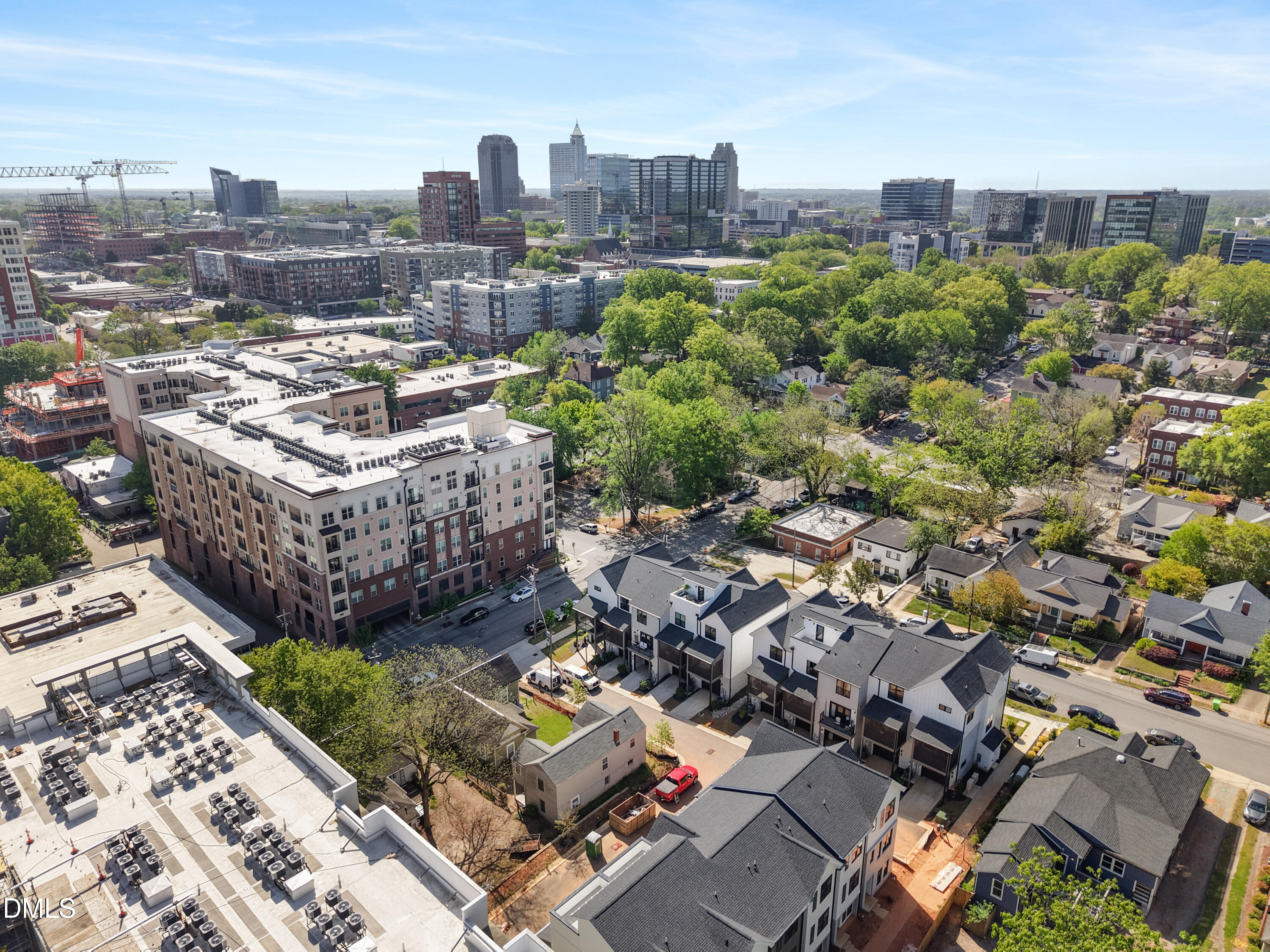 407-411 North Boylan Avenue Raleigh, NC 27603 - Photo 6 of 15 Aerial of Lots