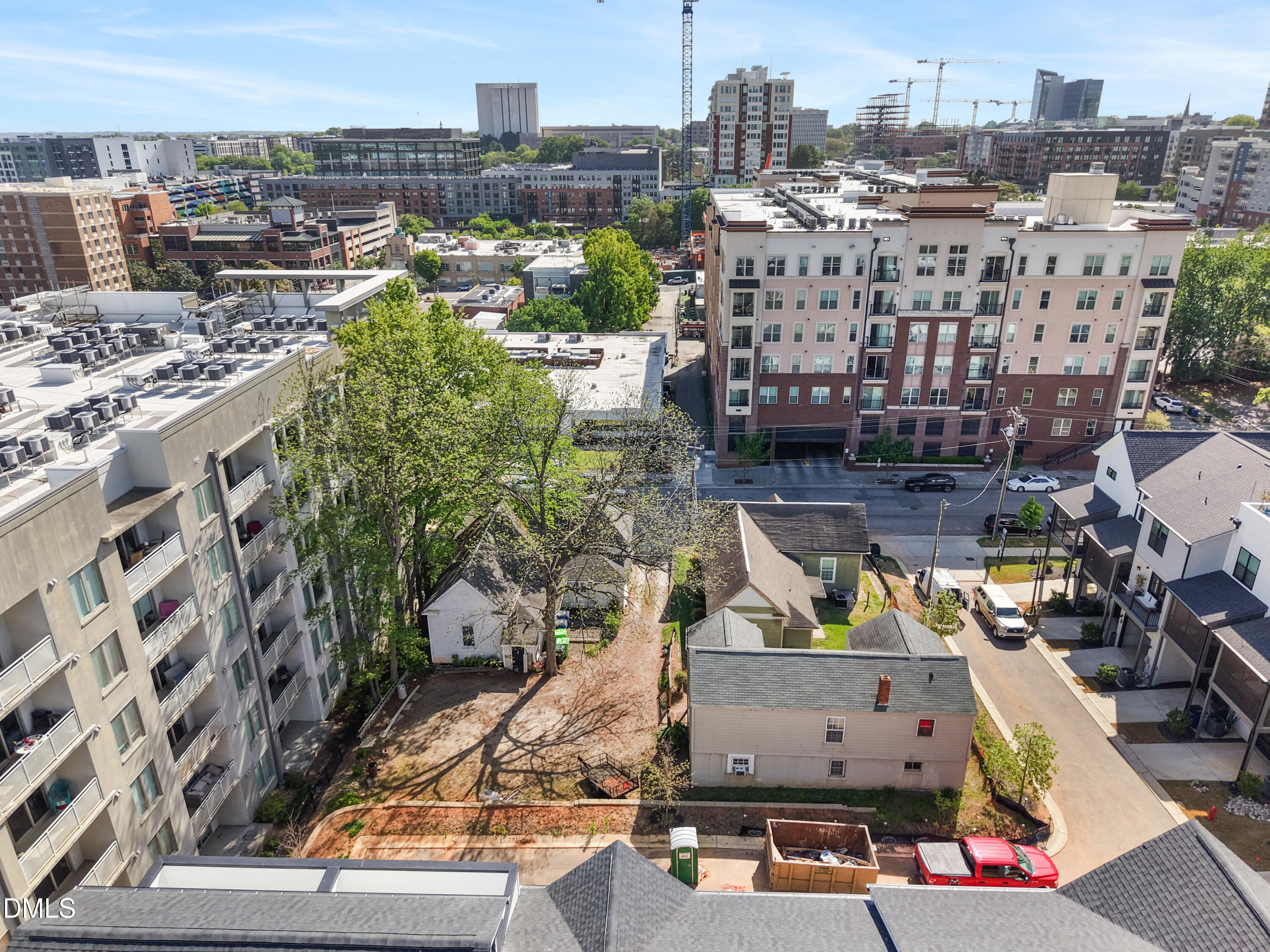 407-411 North Boylan Avenue Raleigh, NC 27603 - Photo 8 of 15 Aerial of Lots