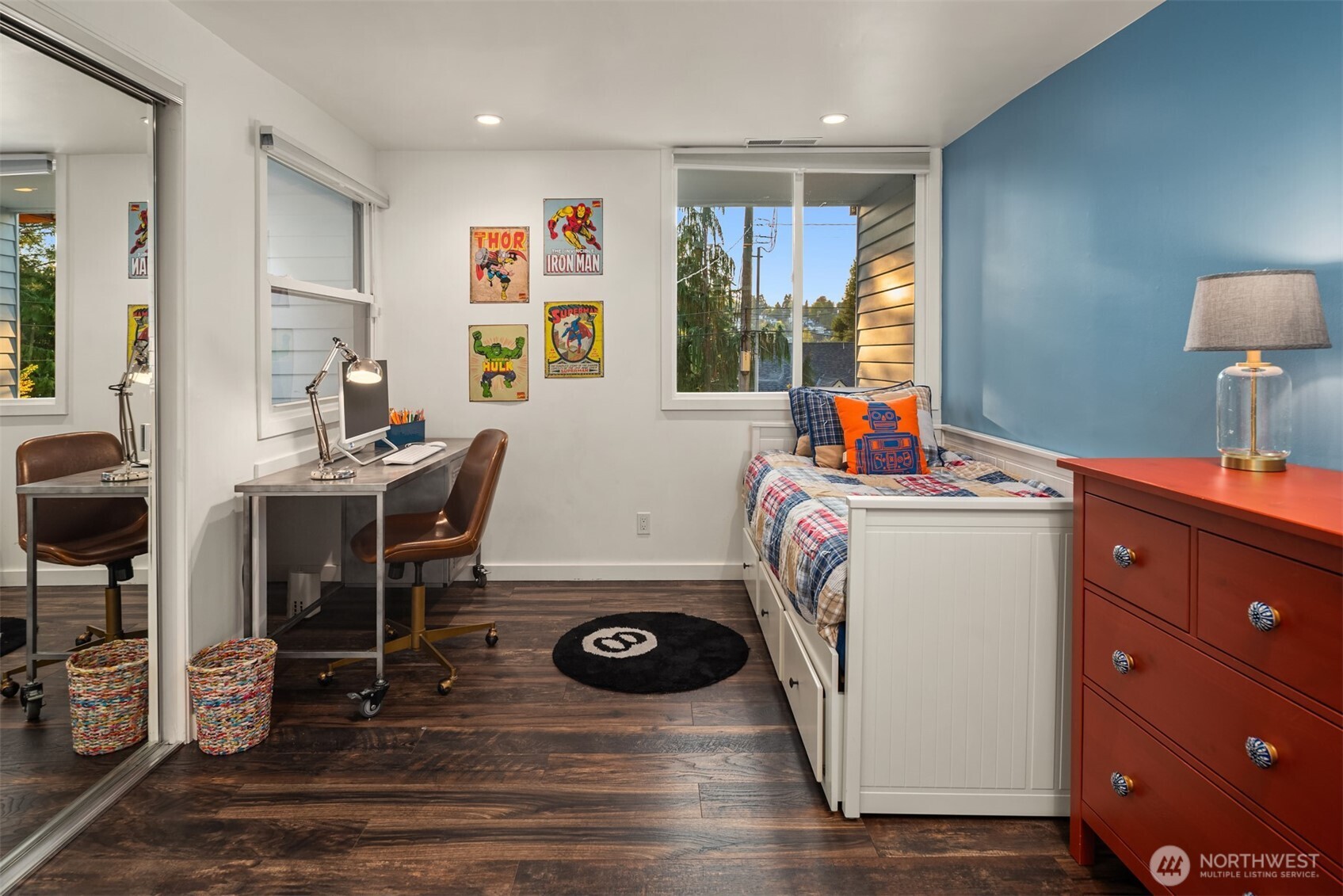 617 33rd Avenue East Seattle, WA 98112 - Photo 15 of 36 a view of a workspace with furniture and a window