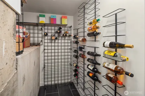 a bathroom with a sink and a shower