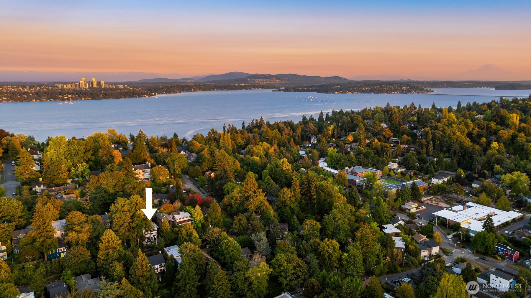 617 33rd Avenue East Seattle, WA 98112 - Photo 34 of 36 a view of lake and mountain