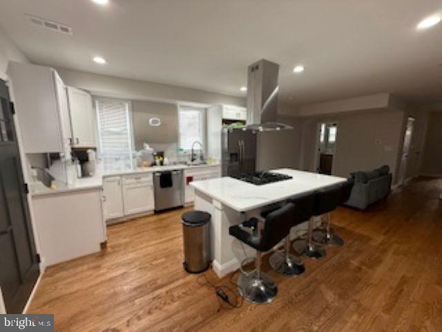 4505 Harcourt Road Baltimore, MD 21214 - Photo 5 of 21 Modern kitchen with sleek design and warmth.