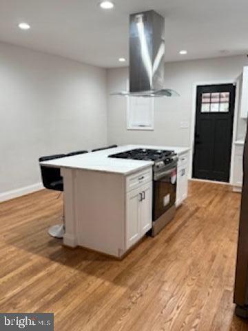 4505 Harcourt Road Baltimore, MD 21214 - Photo 6 of 21 Modern kitchen with sleek design elements.