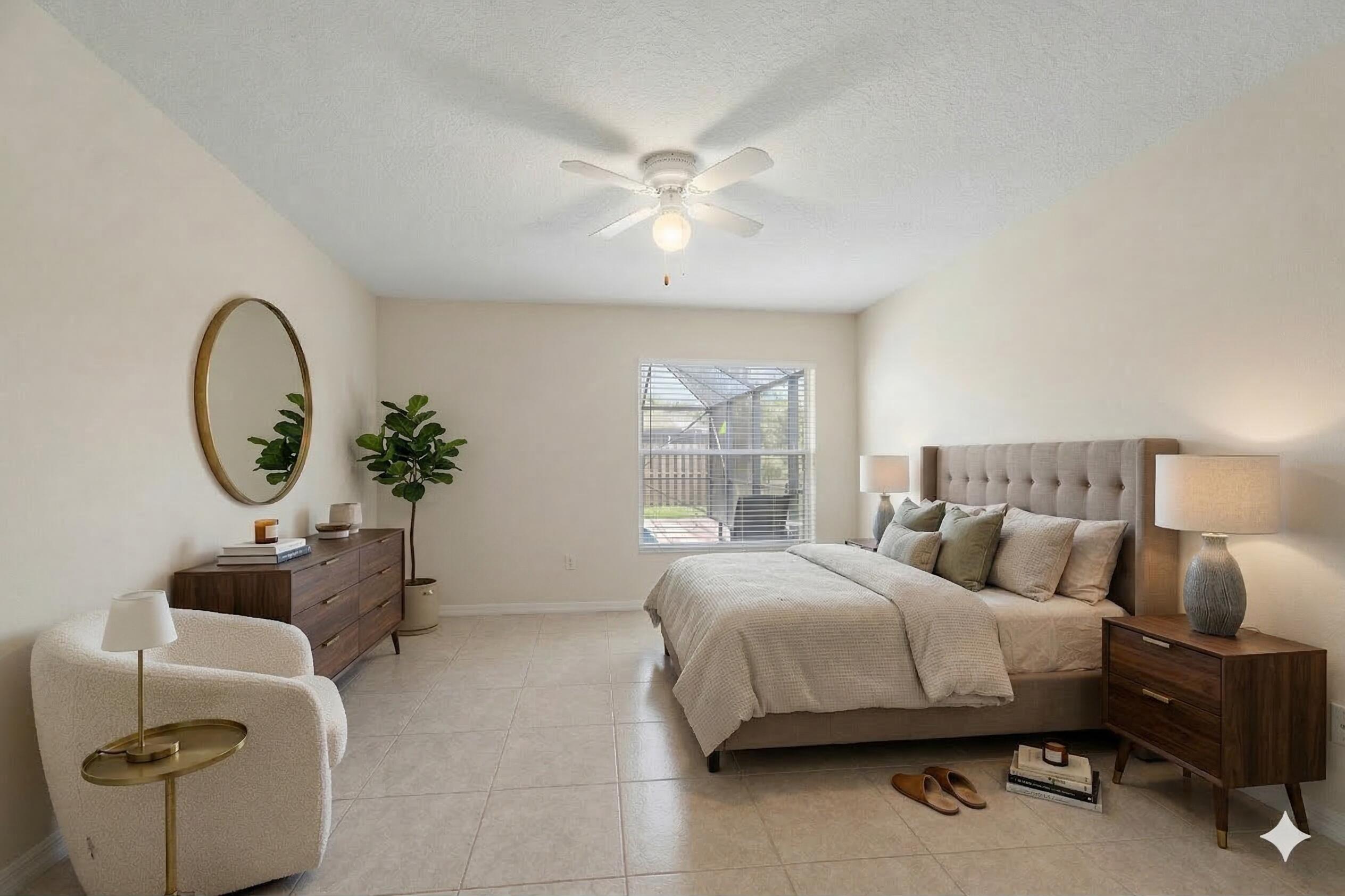 5593 Northwest Wesley Road Port St. Lucie, FL 34986 - Photo 7 of 33 Virtually staged owner's suite