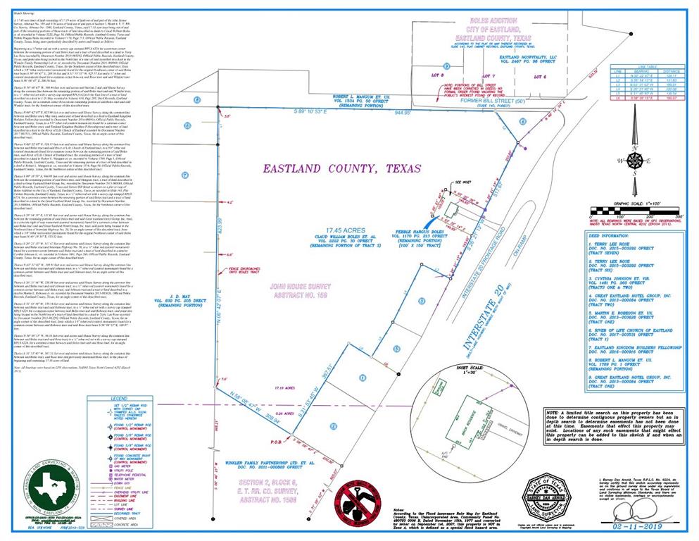 3000 Interstate 20 Midland, TX 79701 - Photo 4 of 17 17.45 acre commercial land for sale in Eastland TX along Interstate 20 with 517 feet of highway access road frontage